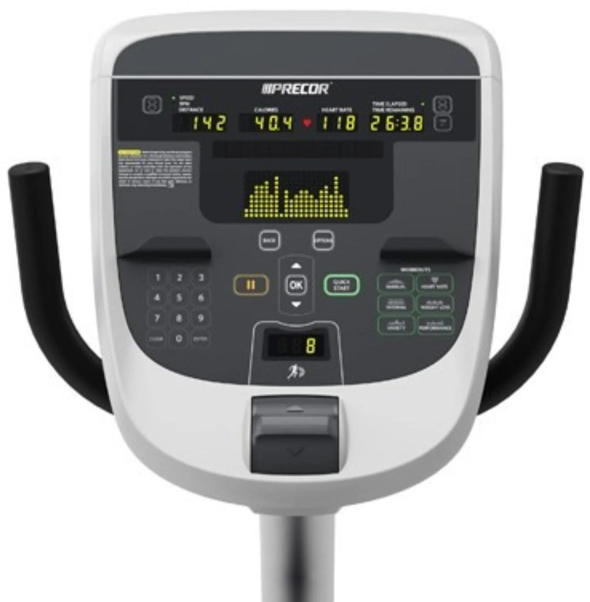 Precor RBK 835 Recumbent Bike w/p30 Console
