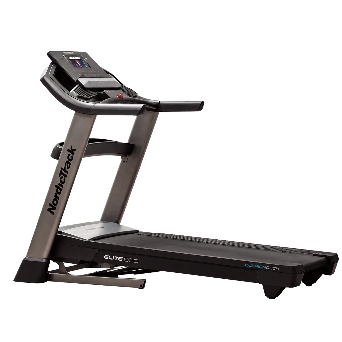 NordicTrack Elite 900 treadmill transparent product image, machine only