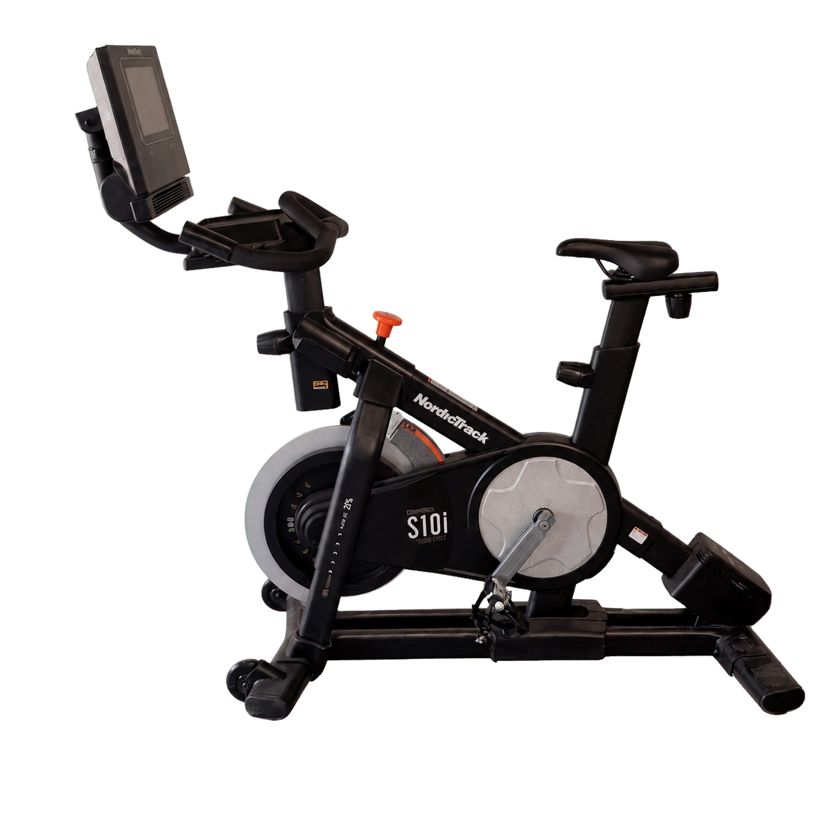 NordicTrack S-10i Spinner Bike transparent product image, machine only