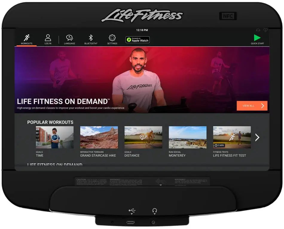 Life Fitness Total Body Arc Trainer w/TouchScreen