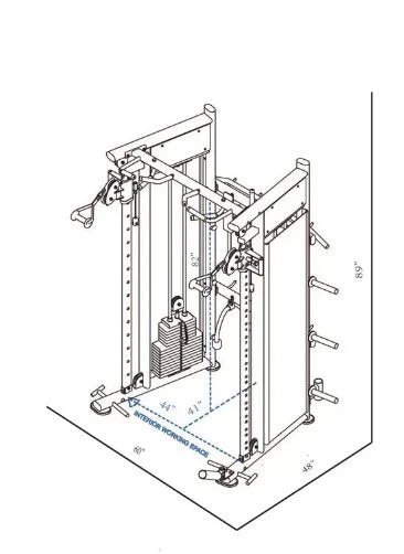 Level 3 Multi-Gym In-Home Installation Service