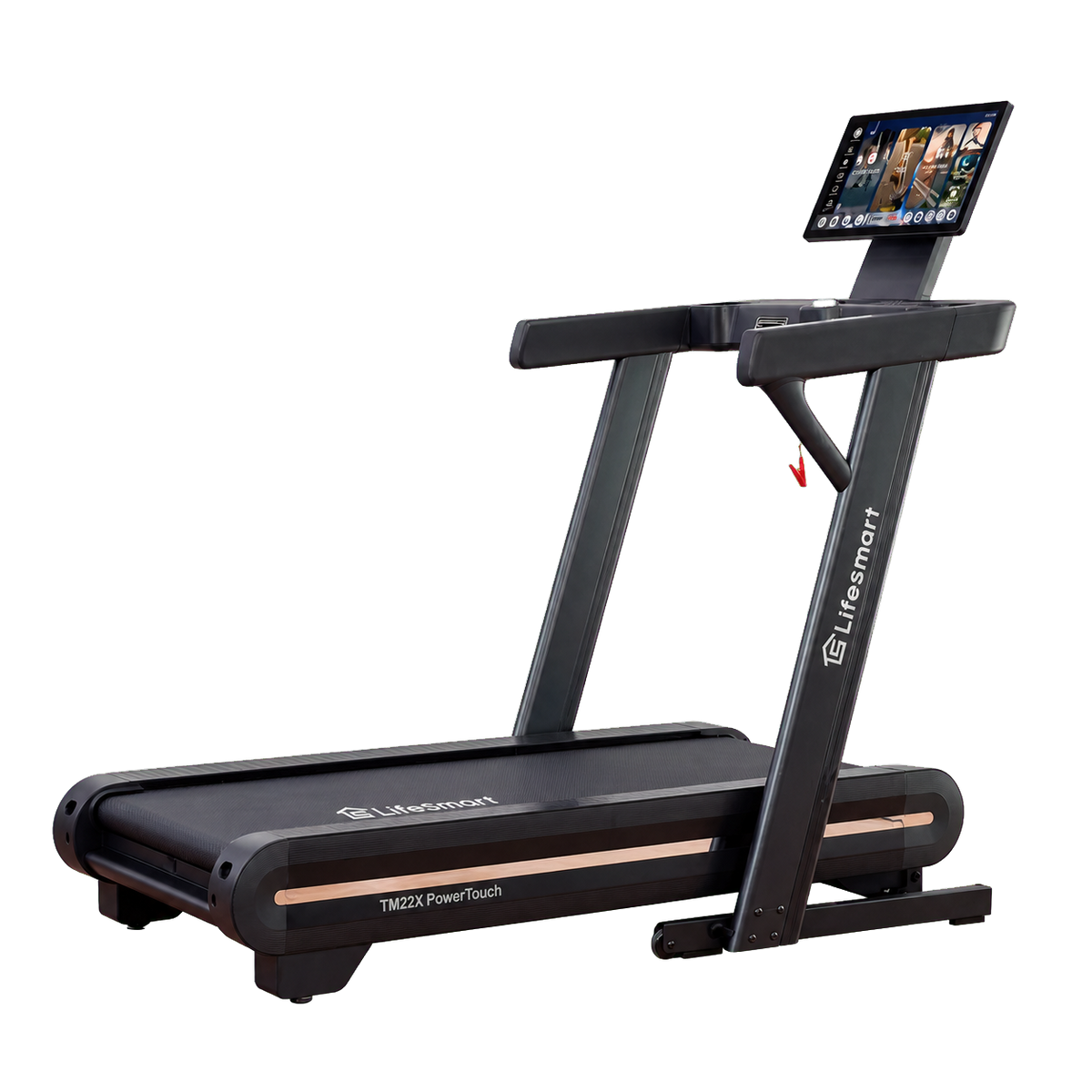 LifeSmart TM22X PowerTouch Treadmill transparent product image, machine only