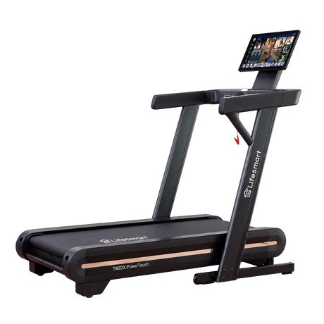LifeSmart TM22X PowerTouch Treadmill transparent product image, machine only