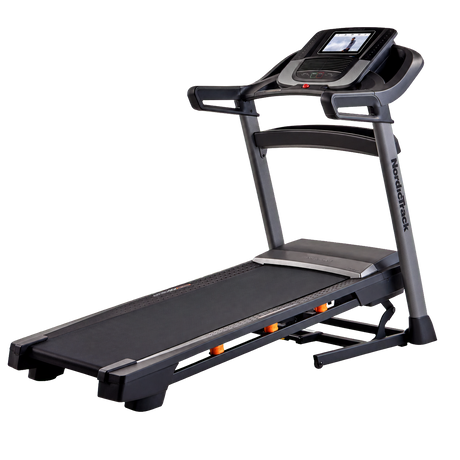 NordicTrack T 8.5 S Treadmill transparent product image, machine only