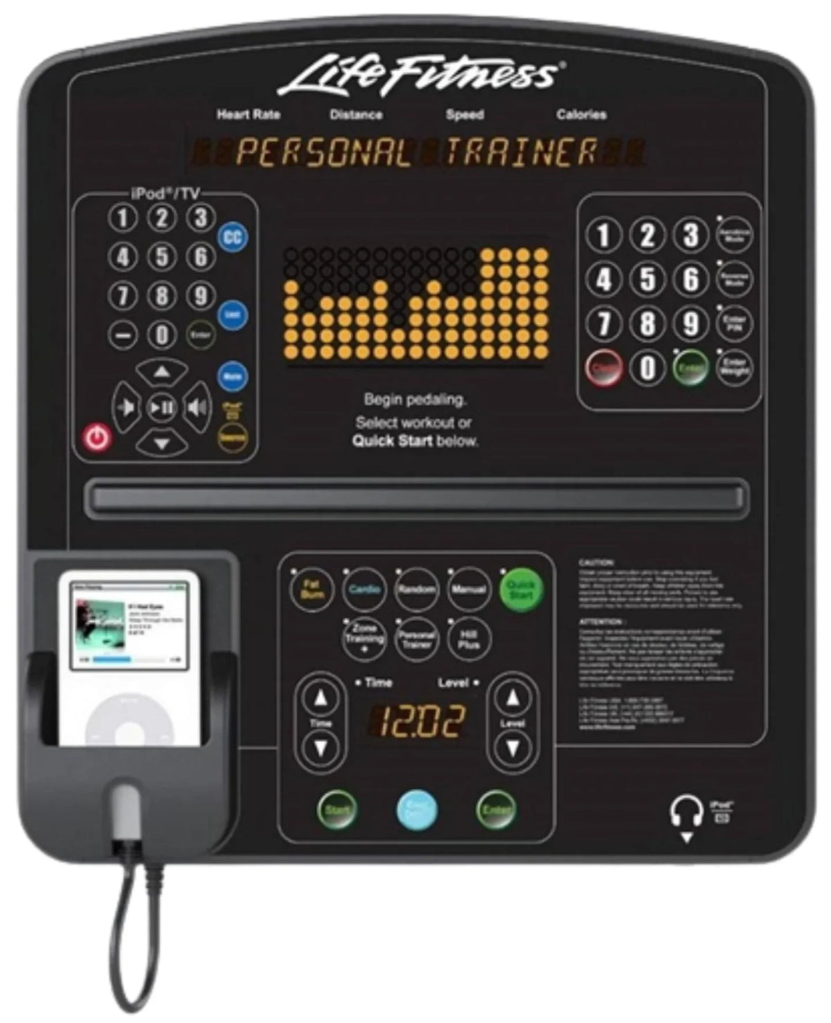 Life Fitness CLSR Recumbent Bike